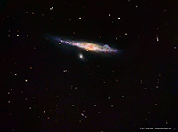NGC 4631 Barred Spiral Galaxy
